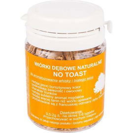 Wiórki dębowe naturalne (nieopiekane) 20g