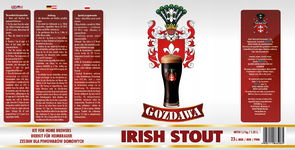 PIWO DOMOWE Gozdawa - Irish Stout 1,7 kg