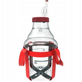 Balon do wina plastikowy z szelkami, 10 L