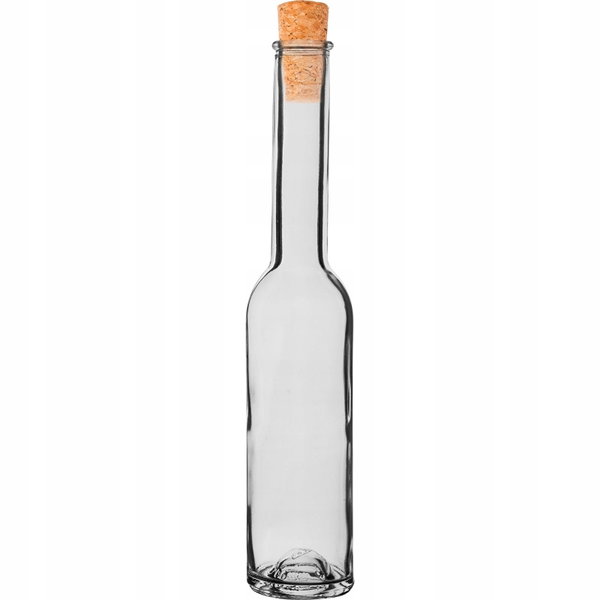 Butelka na nalewkę 200 ml z korkiem 1 sztuka