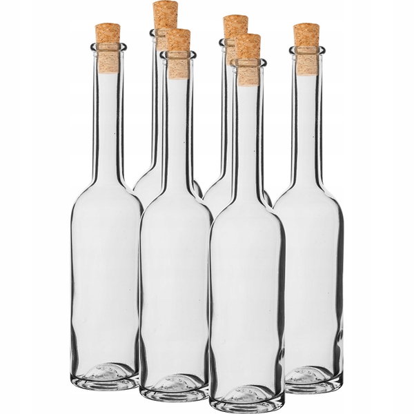 Butelka na nalewkę 100 ml z korkiem 1 sztuka