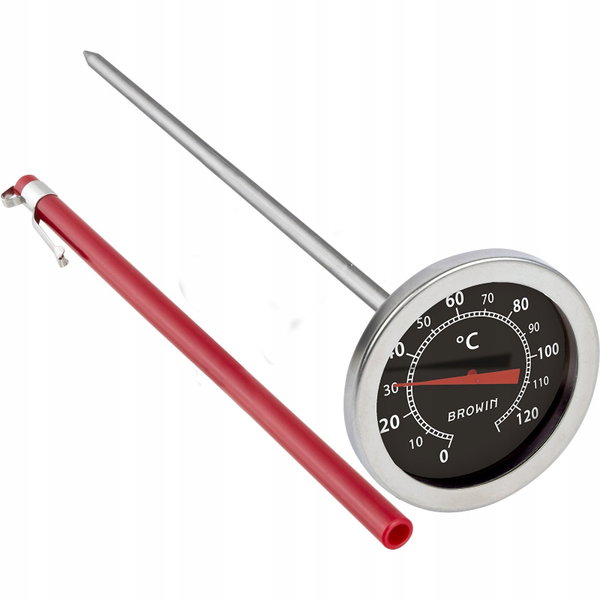 Termometr Do wędzarni i grillowania 0+120°C, 210mm