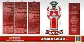 PIWO DOMOWE Gozdawa Amber Lager 1,7 kg