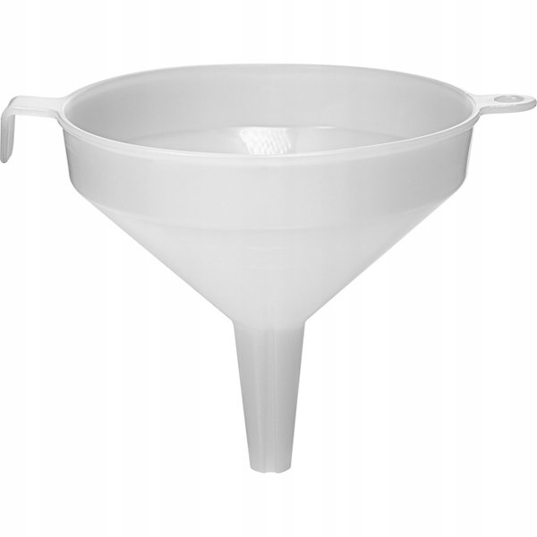 Lejek plastikowy biały fi 10 cm
