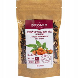 Zestaw na wino 4 PORY ROKU -dzika róża