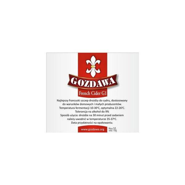 Gozdawa - French Cider G1 drożdże cydr