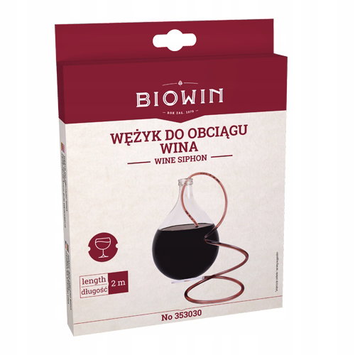 Wężyk do obciągu wina