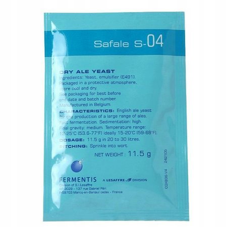 DROŻDŻE PIWOWARSKIE FERMENTIS SAFALE S - 04 - Fermentis