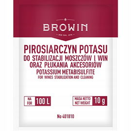Pirosiarczyn potasu 10 g