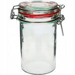 Słoik 500 ml SLIM z zamknięciem mechanicznym