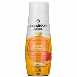 Syrop SodaStream Pomarańcza Mango zero cukru 440 ML