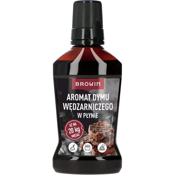 Aromat dymu wędzarniczego w płynie, na 20 kg mięsa, 250 ml