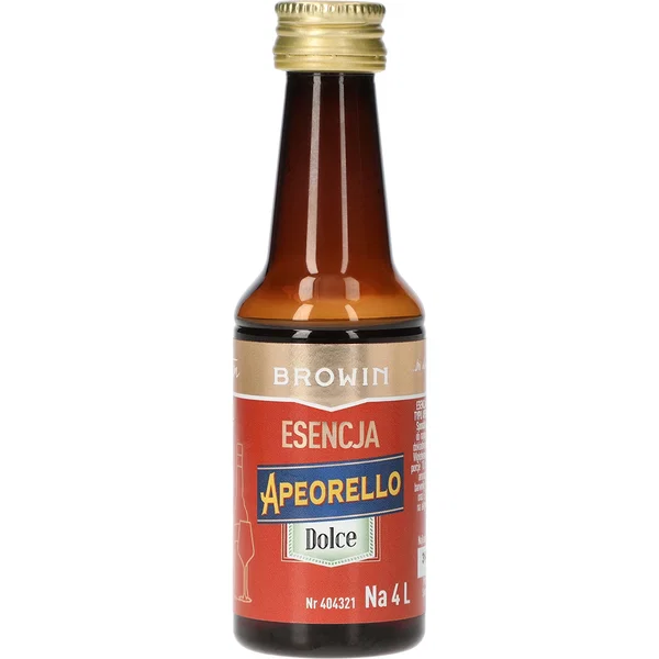 Esencja Apeorello Dolce na 4 L- 40 ml aperol zaprawka aromat do wódki