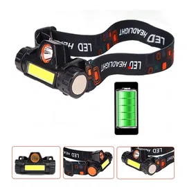 Latarka Czołowa 4w1 Lampka Czołówka Led Reflektor z Magnesem i Akumulatorem