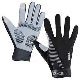 Rękawiczki Rowerowe Sportowe Pełne Zimowe Dotykowe na Rower do Biegania XL