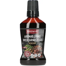 Dym wędzarniczy w płynie dębowy aromat na 20 kg mięsa, 250 ml