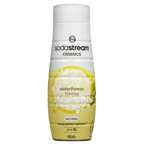 Syrop do SodaStream Kwiat Czarnego Bzu Elderflower Zero 440ml