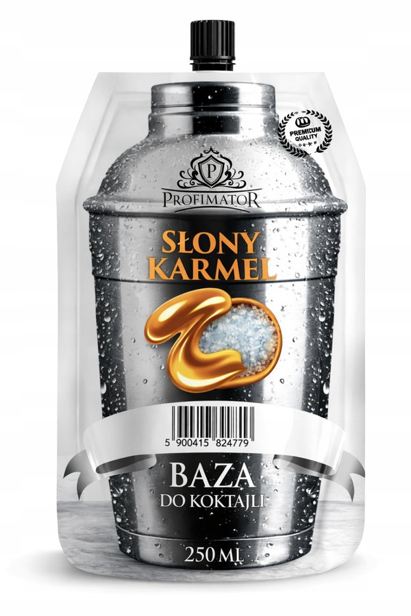 Syrop barmański baza koncentrat Profimator SŁONY KARMEL 250 ml