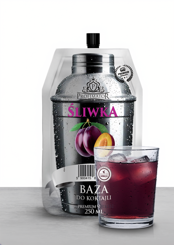 Syrop barmański zaprawka na koktajl ŚLIWKA 250 ml PROFIMATOR