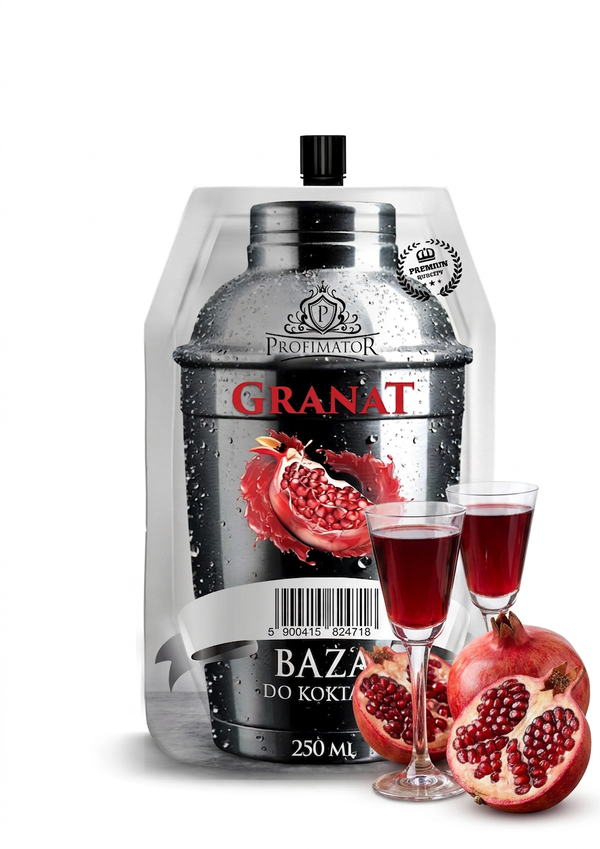 Syrop barmański zaprawka na nalewkę GRANAT 250 ml PROFIMATOR