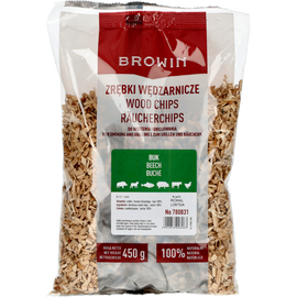 Zrębki do wędzenia/grillowania, buk, 450 g, kl. 2