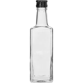 Butelka Receptura 250 ml, z czarną zakrętką, 1szt.