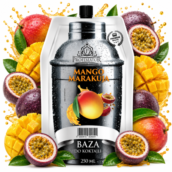 Syrop barmański baza koncentrat Profimator MANGO MARAKUJA 250 ml