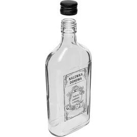 Butelka 500 ml piersiówka nadruk Nalewka domowa 1 sztuka