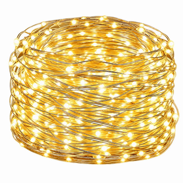 Lampki Choinkowe Druciki 200 LED Diody Dekoracja Świąteczna Światełka 6m