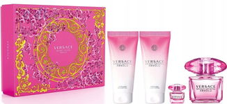 Versace Bright Crystal Absolu zestaw woda perfumowana spray 90ml EDP + woda