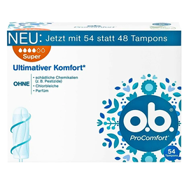 O.B. ProComfort Super Tampony 54 sztuki
