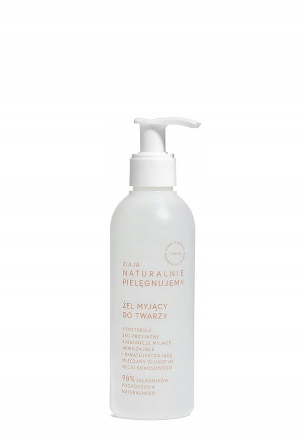 Ziaja Naturalnie pielęgnujemy żel myjący do twarzy 190ml