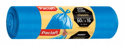 Paclan worki classic z uszami 60l x 16 sztuk
