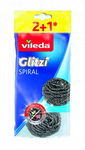 Zmywak stalowy Glitzi Spiral INOX 3 szt. Vileda