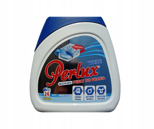 Perlux Multicaps White perły do prania białego 24