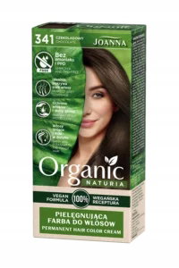 Joanna Organic farba do włosów 341 czekoladowy