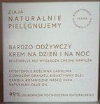 Naturalnie pielęgnujemy krem bardzo odżywczy na dz