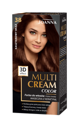 Joanna Multi Cream farba 38 kasztanowy brąz