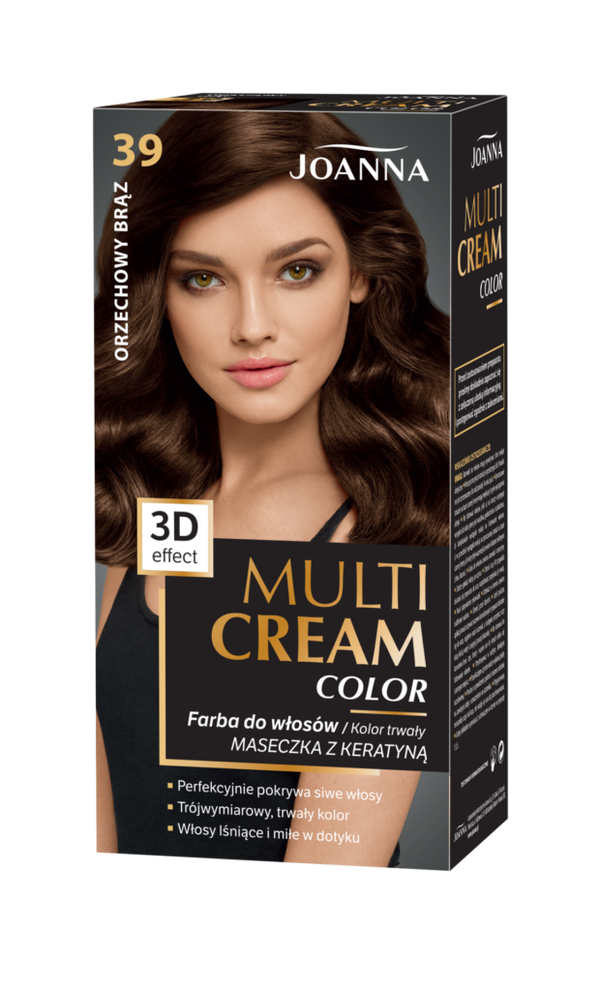 Joanna Multi Cream farba 39 orzechowy brąz
