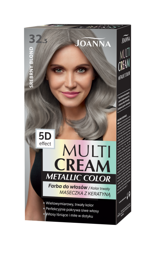 Joanna Multi Cream farba 32,5 srebrny blond
