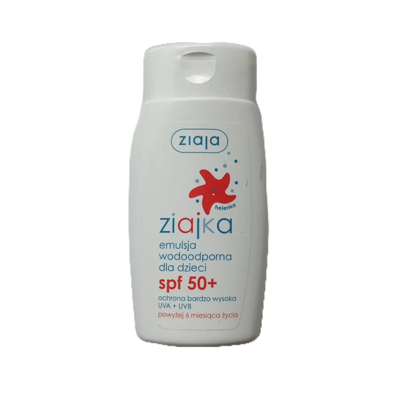 Ziajka emulsja wodoodporna dla dzieci SPF50+