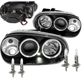 LAMPY Reflektory Do VW GOLF 4 IV OD 1997 DO 2003 Roku LED GRATIS ŻARÓWKI H1