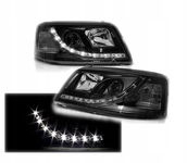 LAMPY REFLEKTORY VW T5 03-09 Rok DAYLIGHT BLACK