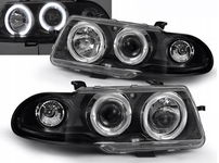 LAMPY REFLEKTORY OPEL ASTRA 1 F OD 1991 DO 1994 Roku  ANGEL EYES RINGI LED