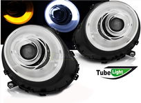 LAMPY Reflektory MINI COOPER 06-14R CHROM LED