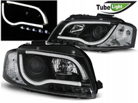 LAMPY REFLEKTORY DO AUDI A3 8P 8PA Od 2003 do 2008 Roku LED TUBE + ŻARÓWKI