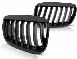  GRILL NERKI BMW X5 E53 03-06 MATT BLACK