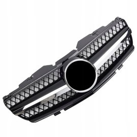  Nowy GRILL Do MERCEDES R230 SL Od 2001 Do 2006 BLACK CHROME