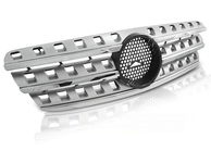  Grill MERCEDES W163 98-05 AMG LOOK CHROME-SILVER