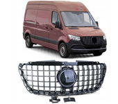  GRILL ATRAPA DO MERCEDES SPRINTER W907 W910 Od 2018- CHROM GT